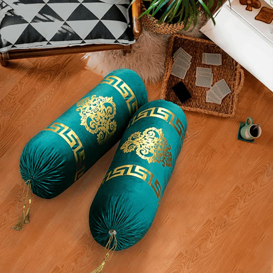 Velvet Cushion Round Pillow NPD-06V4015